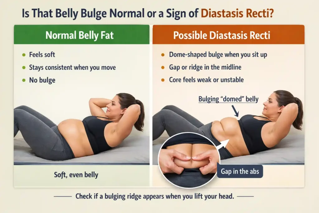 Is That Belly Bulge Normal or a Sign of Diastasis Recti Hamilton