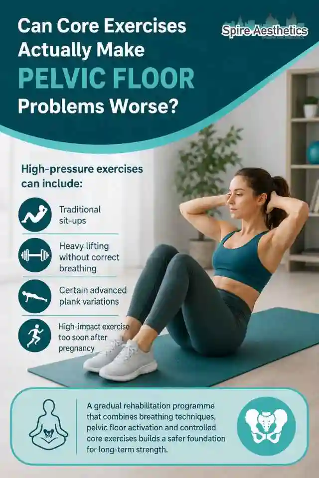 Can Strengthening Your Core Alone Actually Make Pelvic Floor Problems Worse Hamilton?
